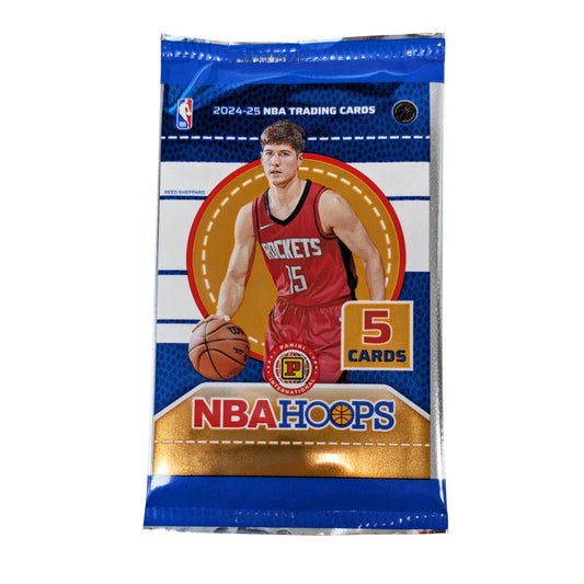 NBA BASKETBALL HOOPS 2024-25 5 PACK BOOSTER