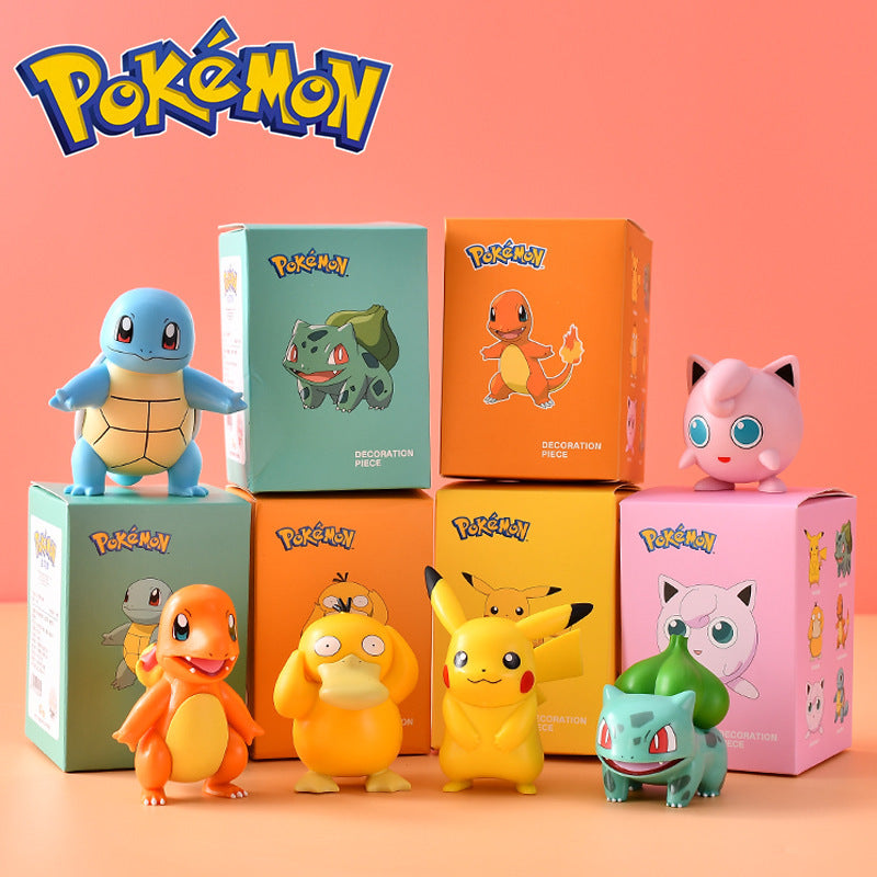 Pokemon Classic Characters six figure designs with boxes