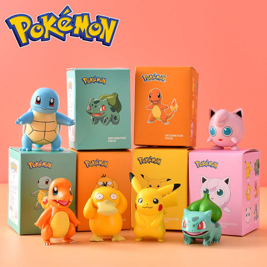 Pokemon Classic Characters six figure designs with boxes