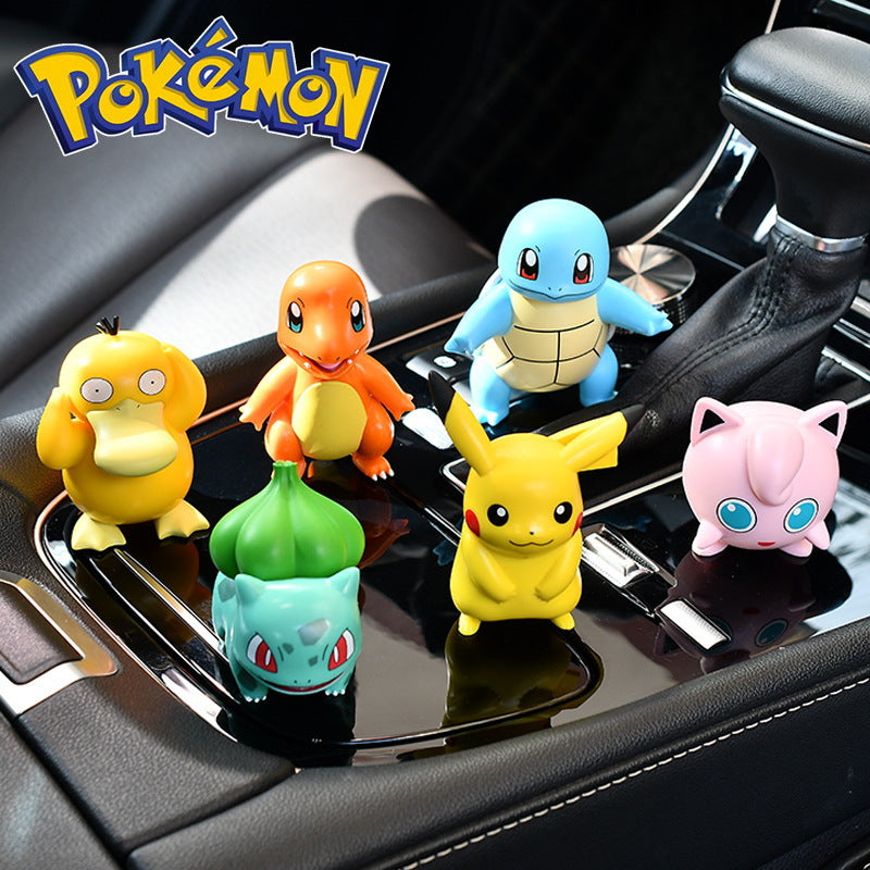 Pokemon Classic Characters figures displayed together