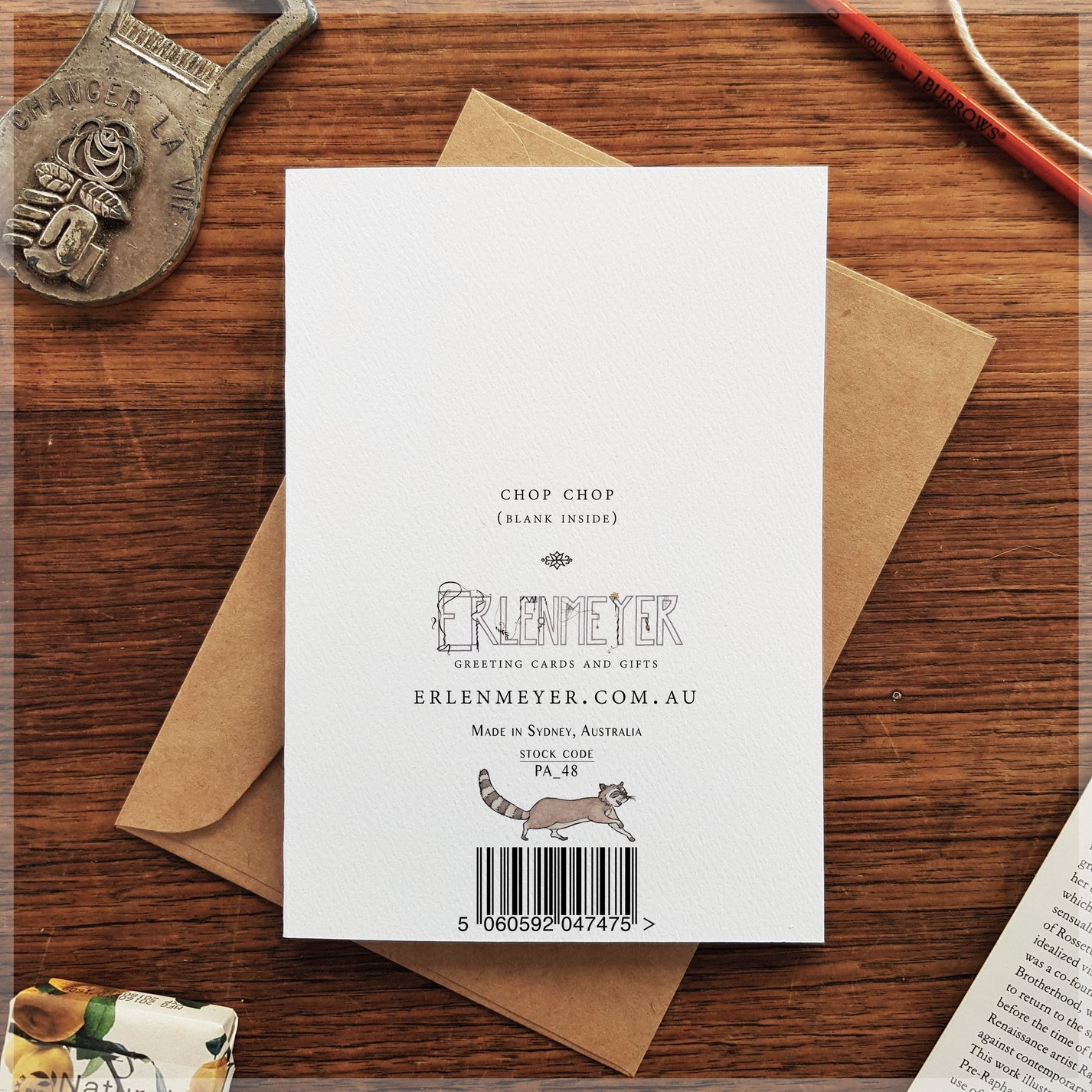 Chop Chop Greeting Card