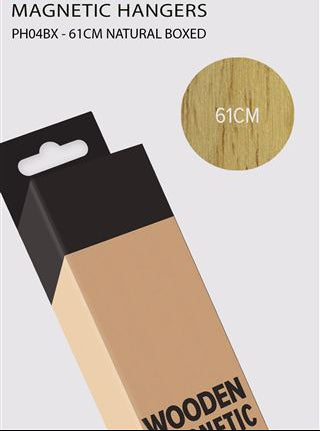 Wooden Print Hanger 61cm – Natural