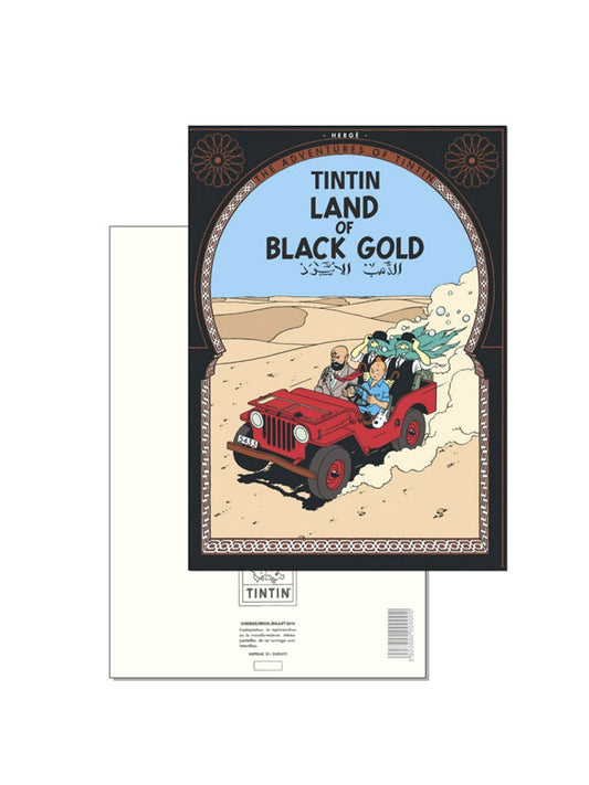 POSTCARD ENG COVER #15 - Land Of Black Gold