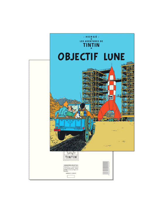 POSTCARD FR COVER #16 - Objectif Lune