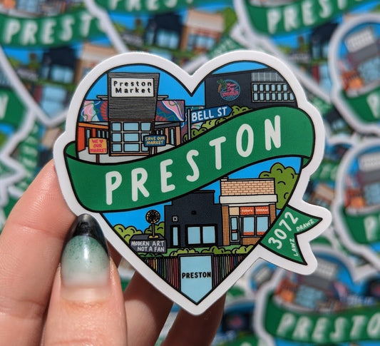 Preston Sticker