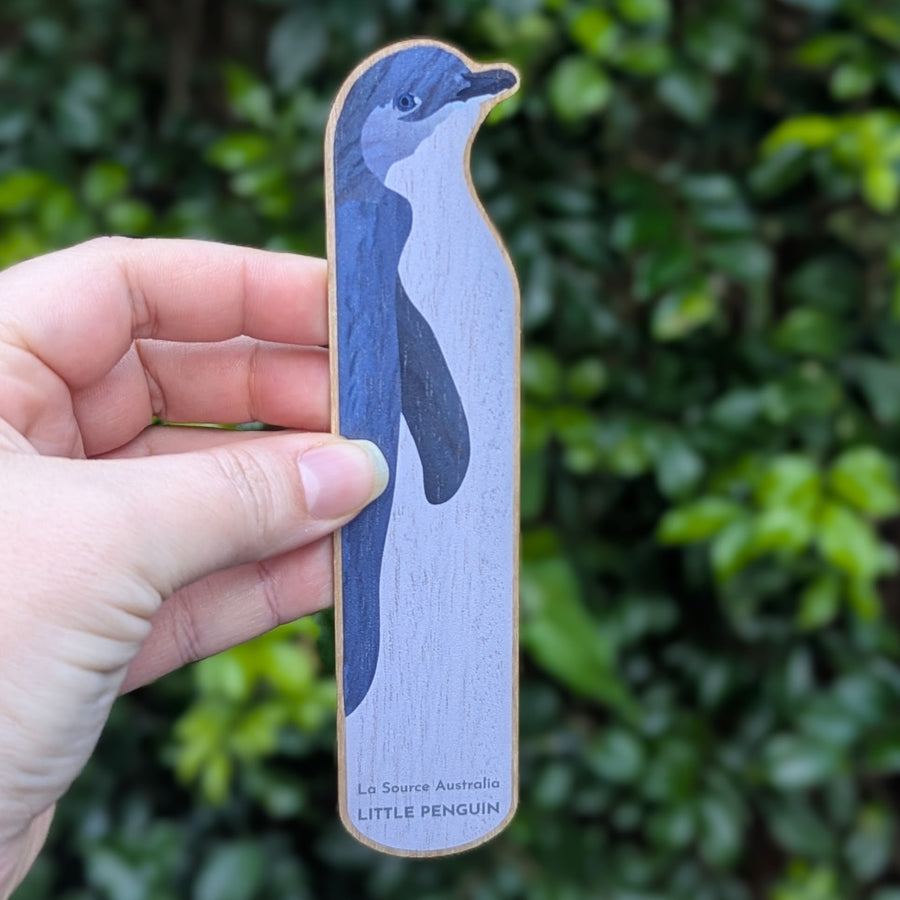 Little Penguin Wooden Bookmark