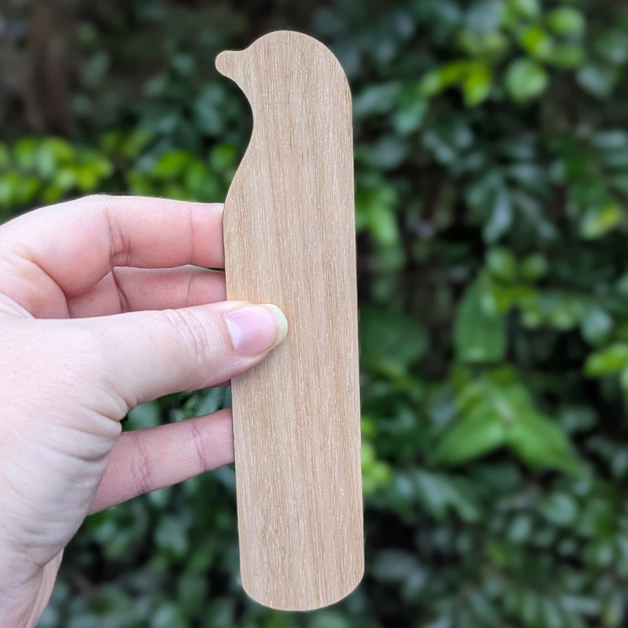 Little Penguin Wooden Bookmark