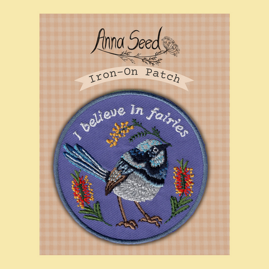 Fairy Wren – Iron-On Patch