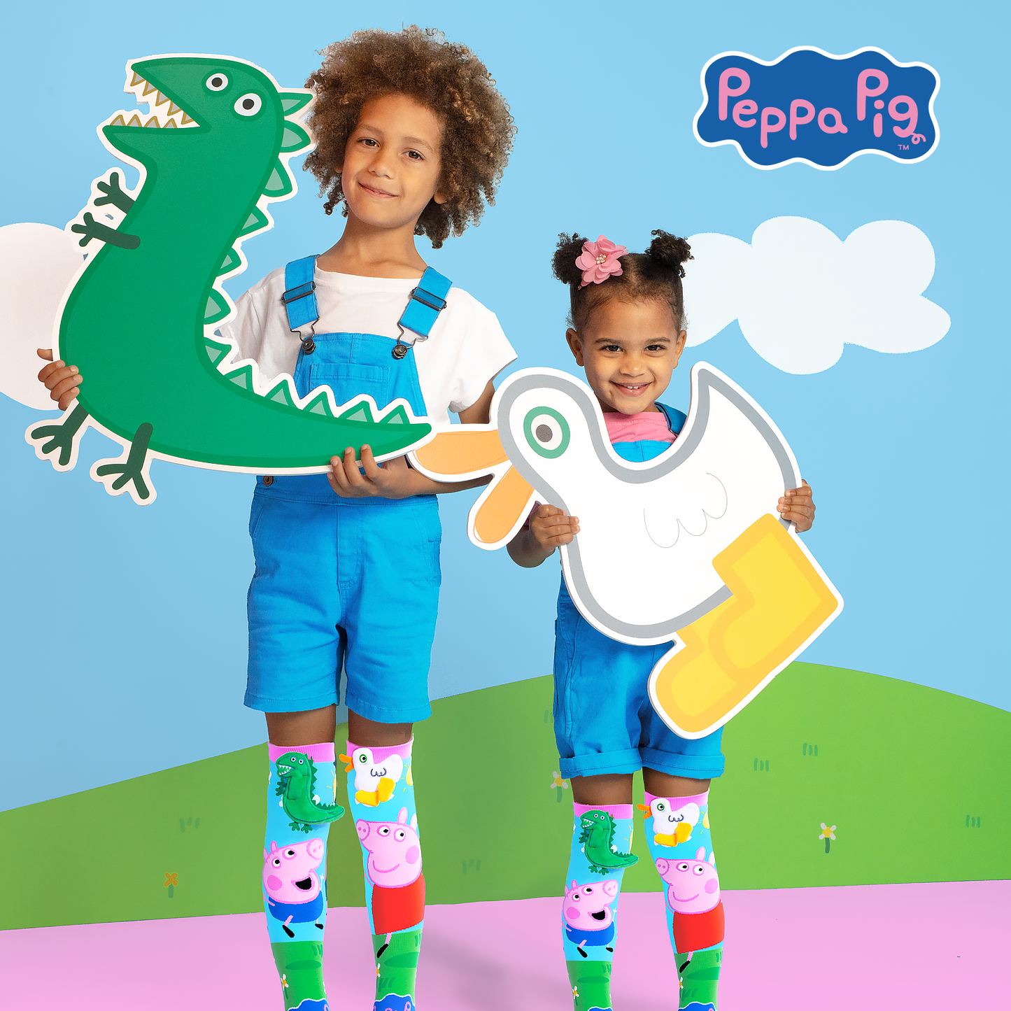 Peppa Pig & George Socks age 3-5
