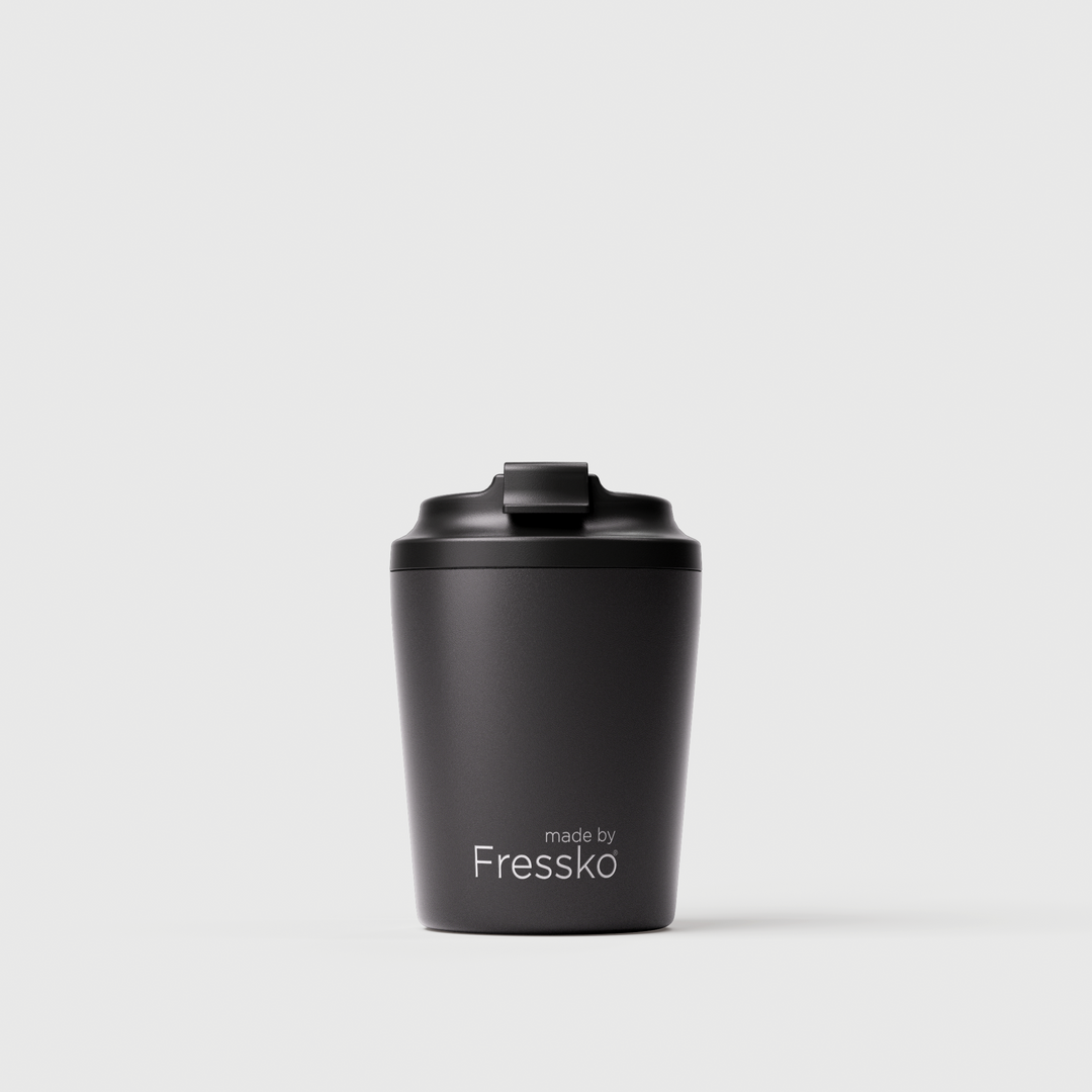 Piccolo Coal Ceramic Travel Cup 4oz