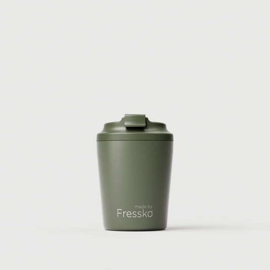 Piccolo Khaki Ceramic Travel Cup 4oz