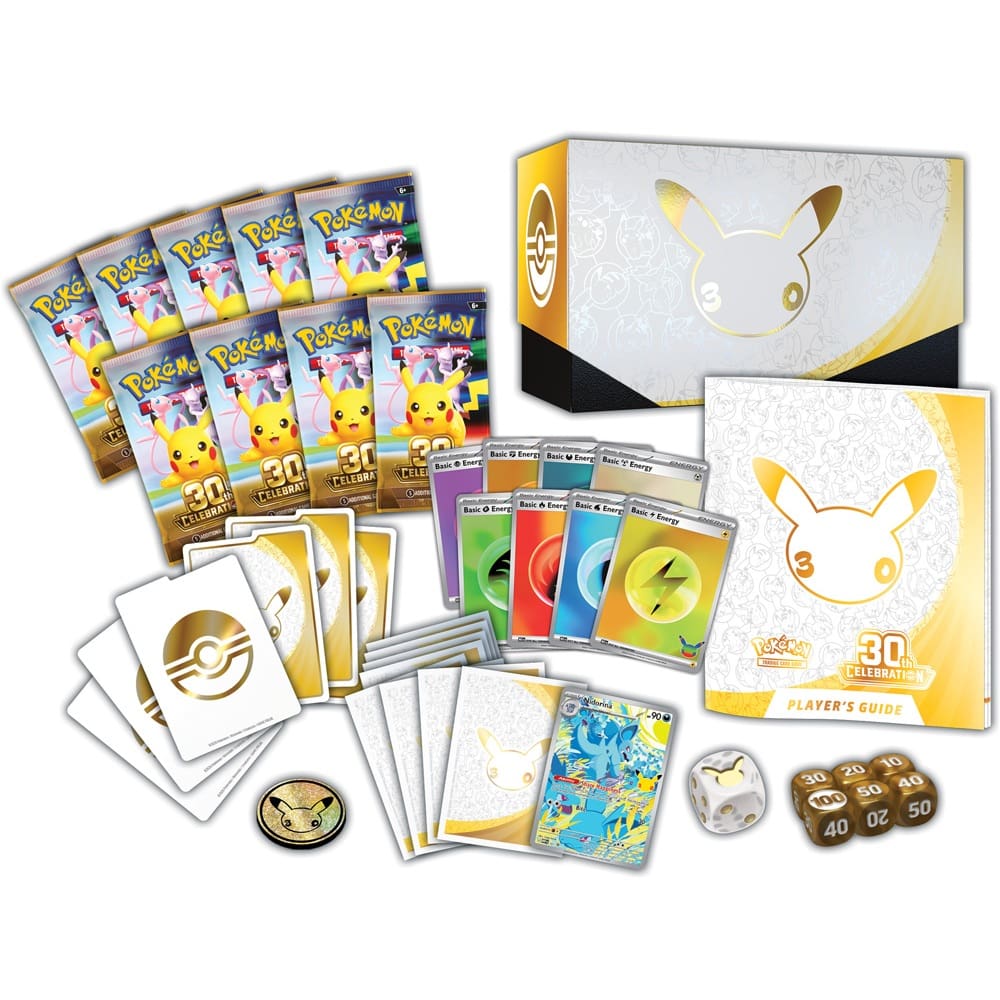 Pokemon Trading Card Game: 30th Celebration Elite Trainer Box