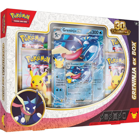 Pokemon Trading Card Game: 30th Celebration Greninja Ex Box