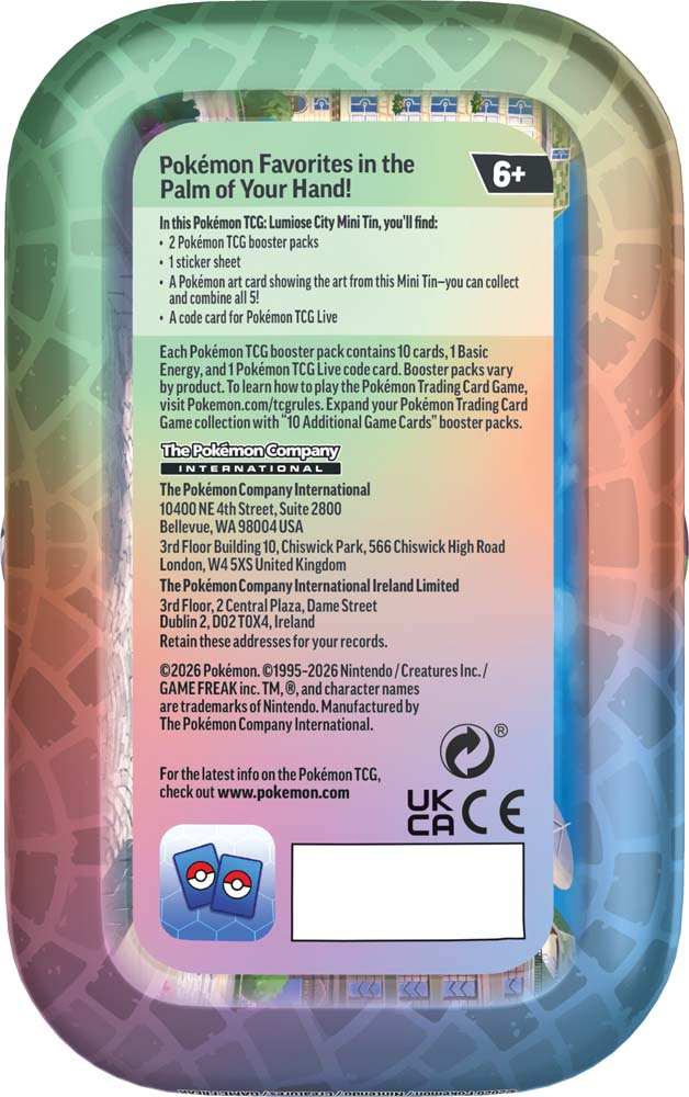 Pokémon TCG: Lumiose City Mini Tin - Feraligatr