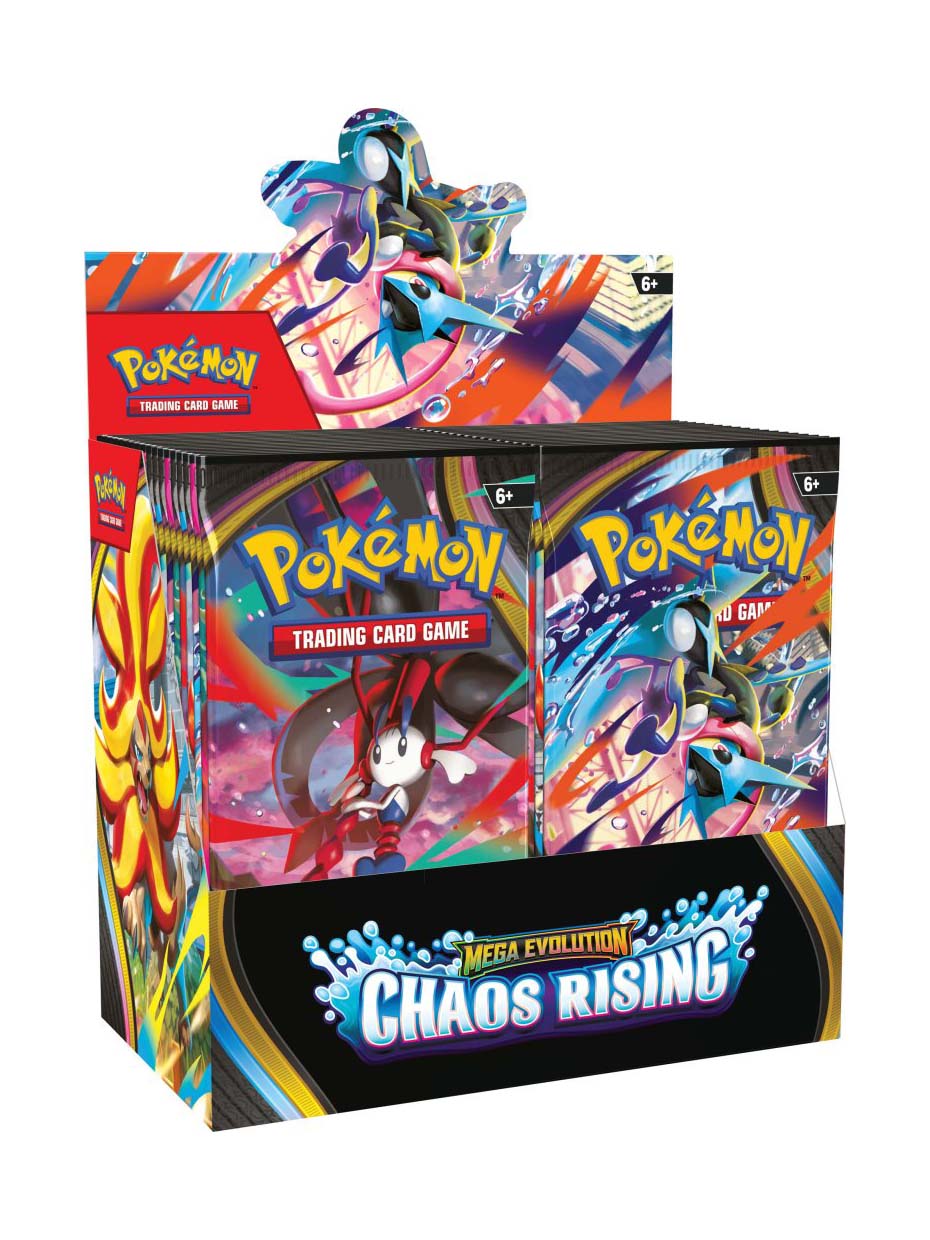 Pokémon TCG: Mega Evolution Chaos Rising Booster Box