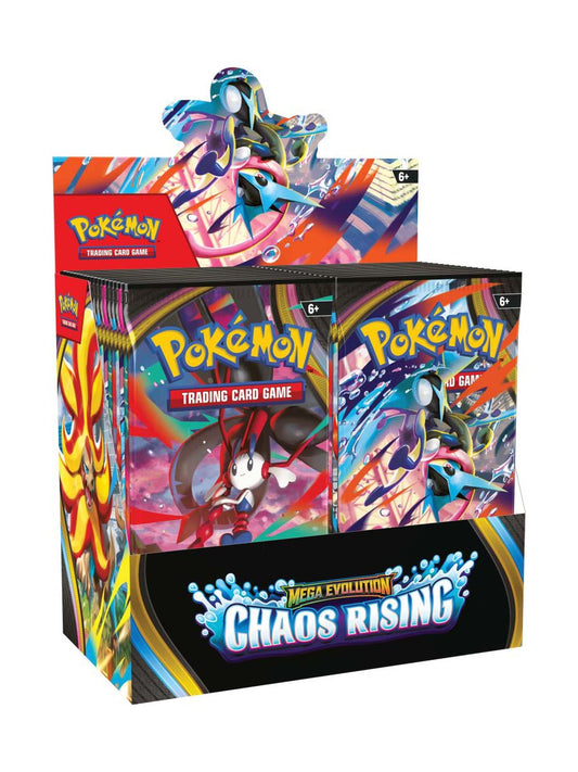 Pokémon TCG: Mega Evolution Chaos Rising Booster Box