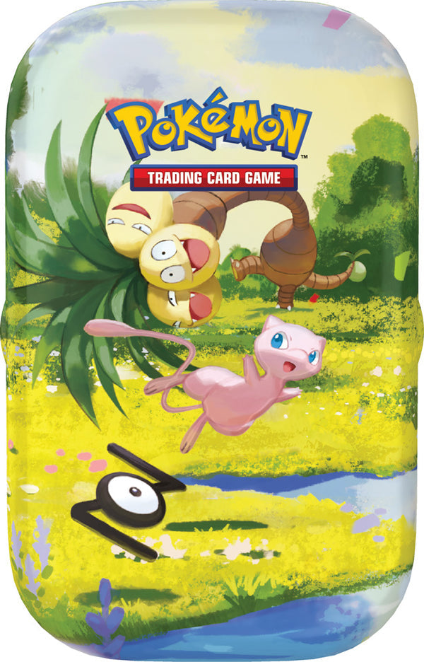 Pokémon TCG 30th Celebration Mini Tin Day Mew design