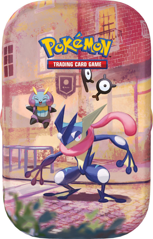 Pokémon TCG 30th Celebration Mini Tin Night Greninja design