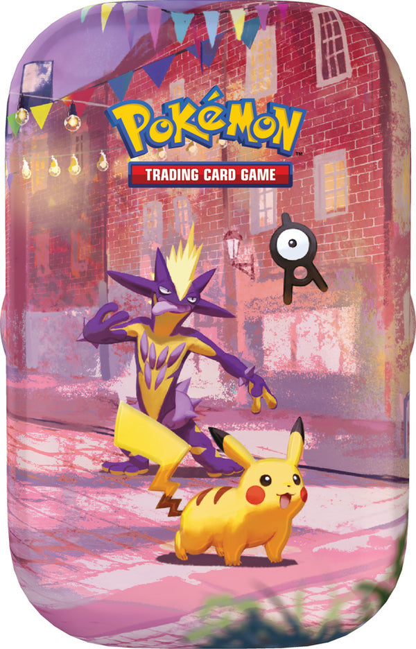 Pokémon TCG 30th Celebration Mini Tin Night Pikachu design