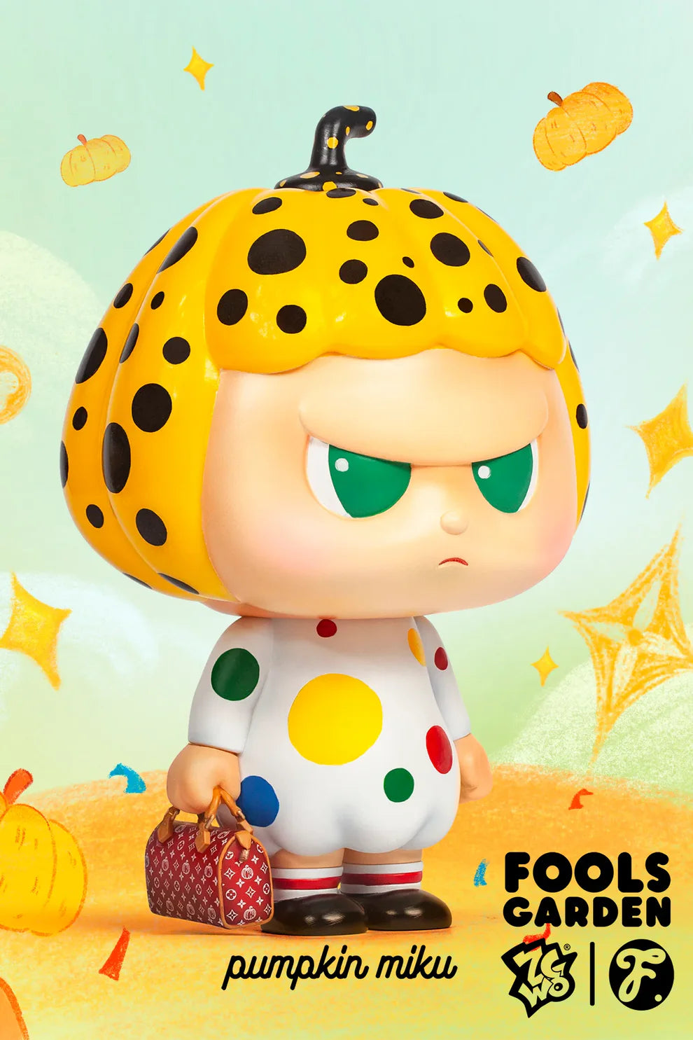 Pumpkin Miku Vinyl Figure 25cm