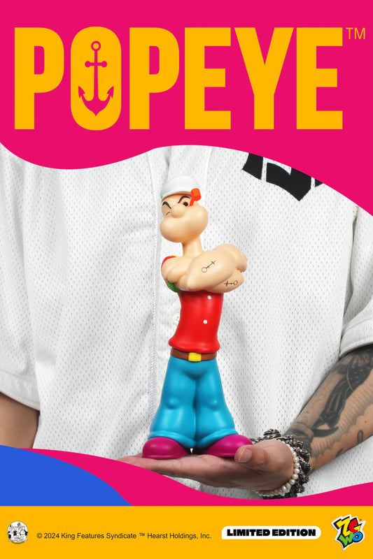 Space Age Popeye 90th Anniversary Vinyl Figure 26cm