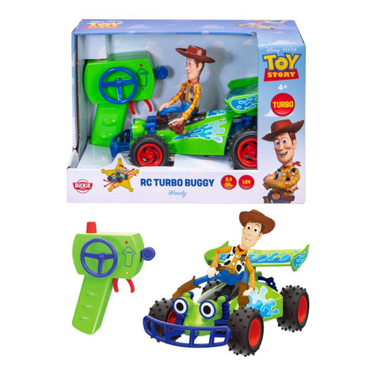 Toy Story Woody in Buggy Remote Control Car