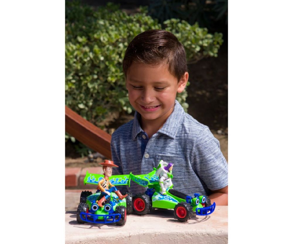 Toy Story Woody in Buggy Remote Control Car