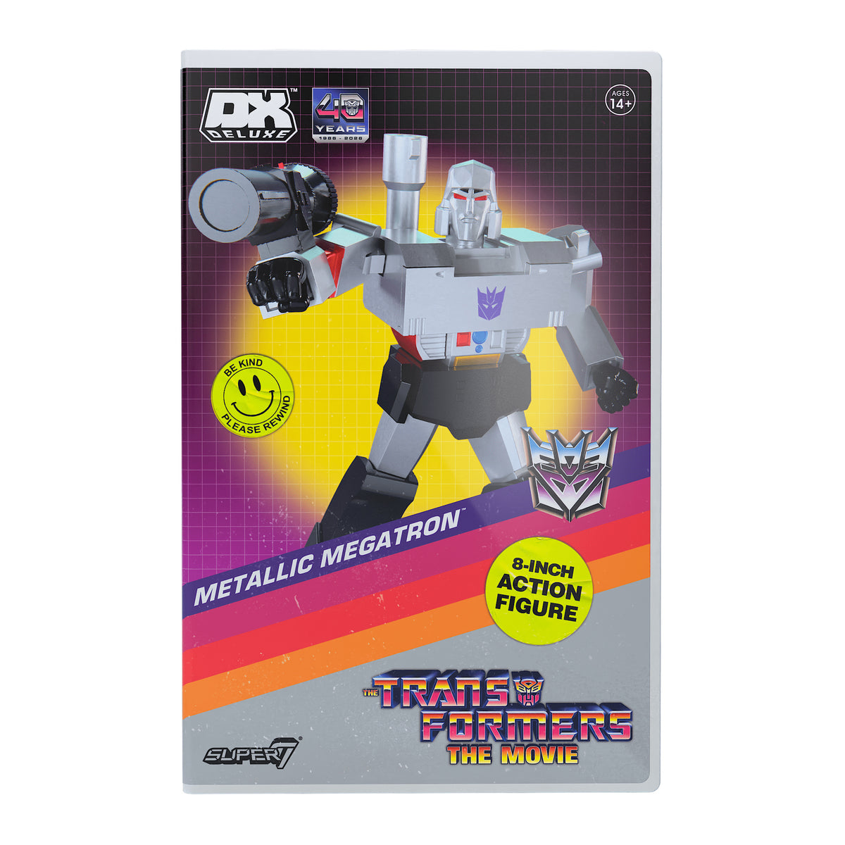 Transformers: The Movie Megatron Metallic Deluxe Figure - 20.3 cm - product view 8