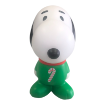 Peanuts - Snoopy in Candy Cane PJ's Fun! Fun! Figure