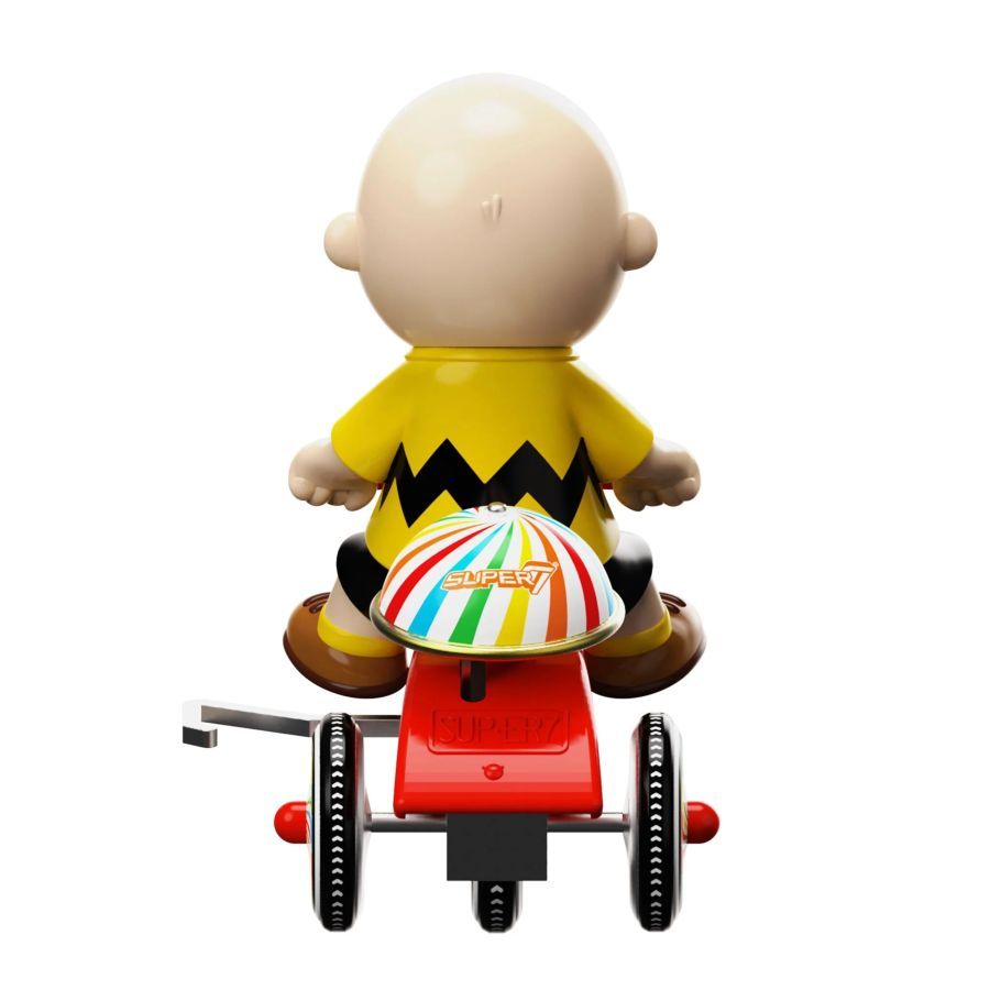 Peanuts Charlie Brown Red Trike Super Cycle Figure - 12.7 cm - product view 3