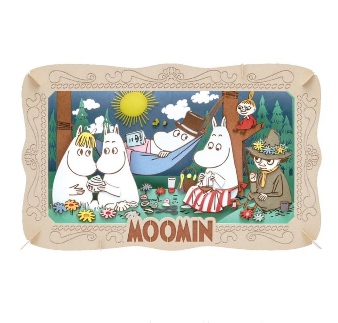 Moomin Moominvalley Friends Paper Theater