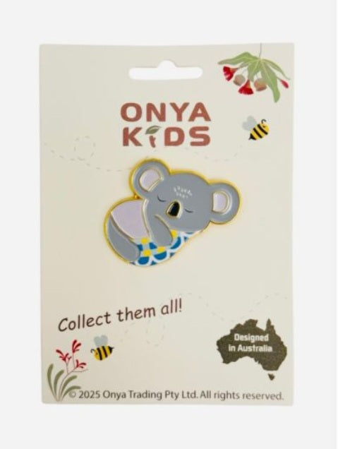 Onya Kids Enamel Pin - Sleeping Koala