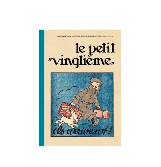 TinTin Le Petit Vingtieme A6 Notebook - Ils Arrivent