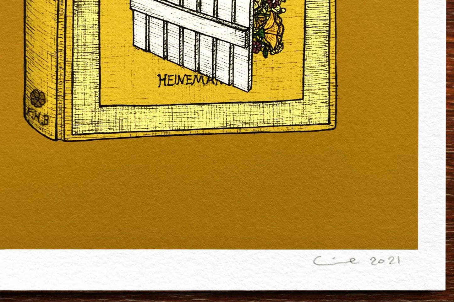 The Secret Garden - Book Art Print A5