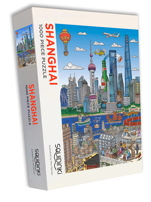 1000 Piece Jigsaw Puzzles: SHANGHAI