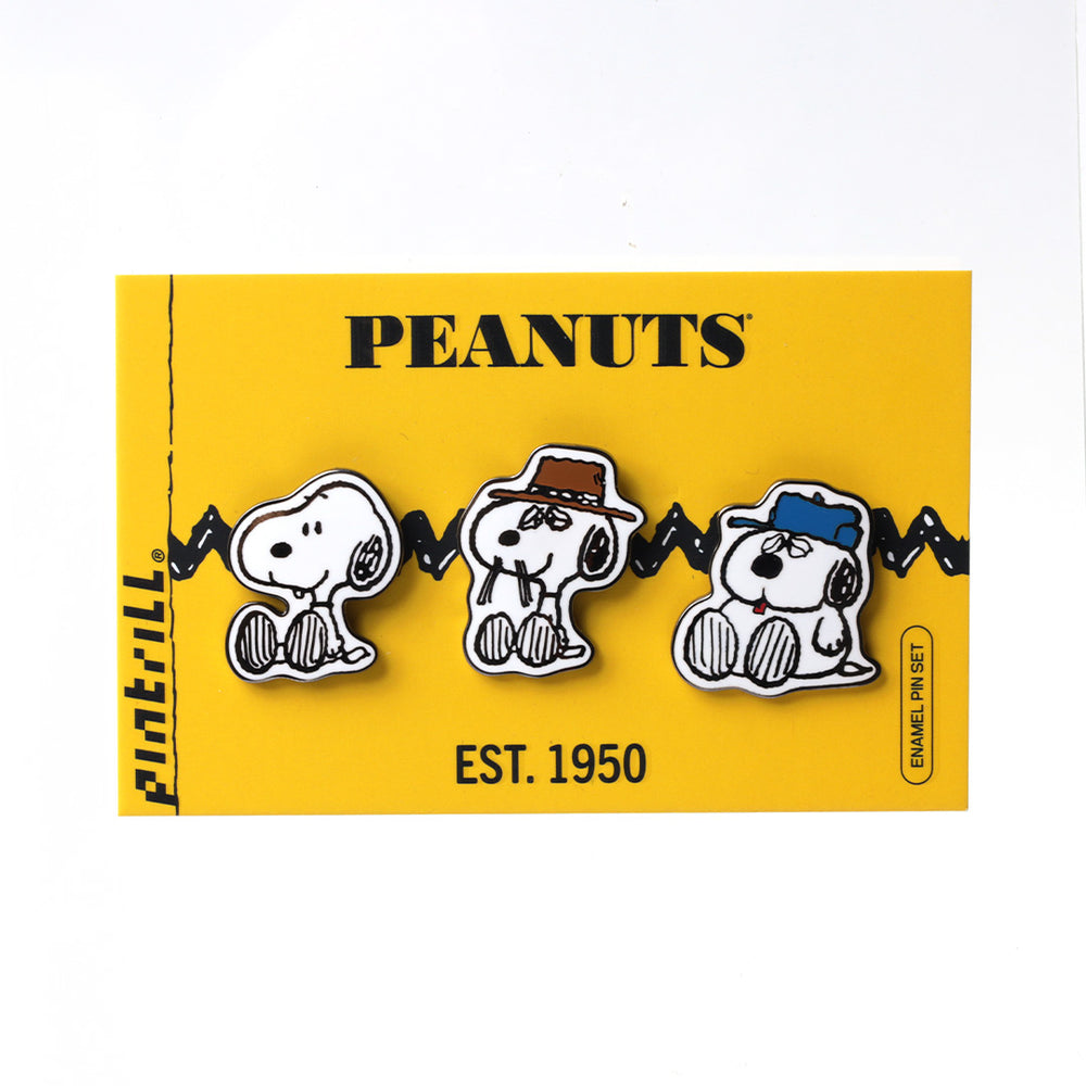 Snoopy Brothers Pin Set
