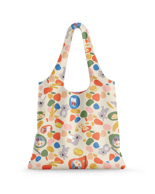 Hong Kong Foodie and Koala Reusable Shopping Bag