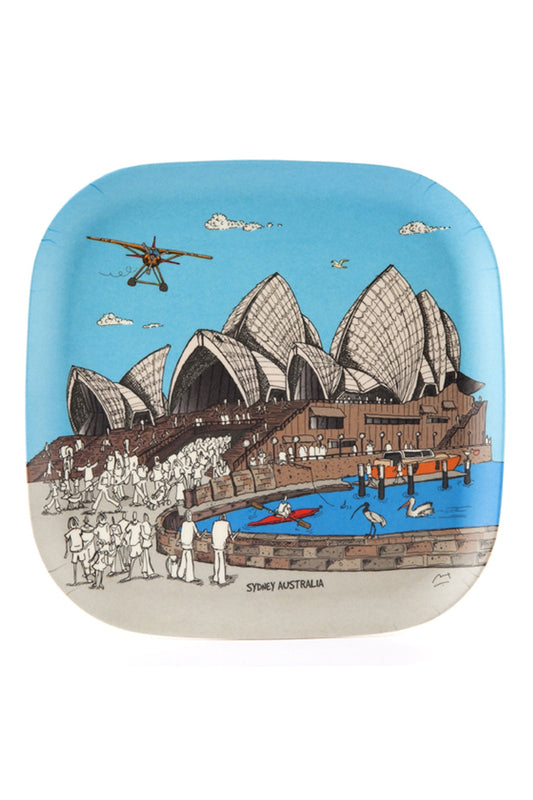 Eco-Bamboo fibre trays: Sydney Opera House