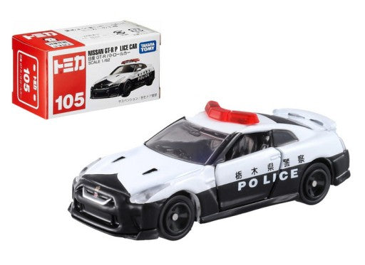 Tomica No. 105 Nissan GT-R Police Car