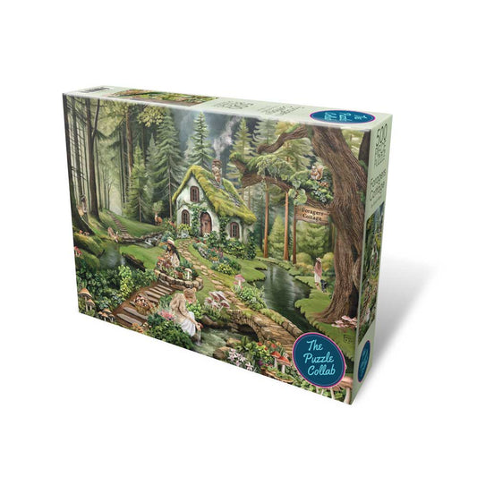 Forager's Cottage 500 piece puzzle box by Sarah Reyes
