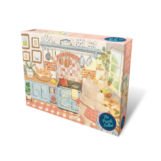 Cat in the Kitchen 500-Piece Puzzle