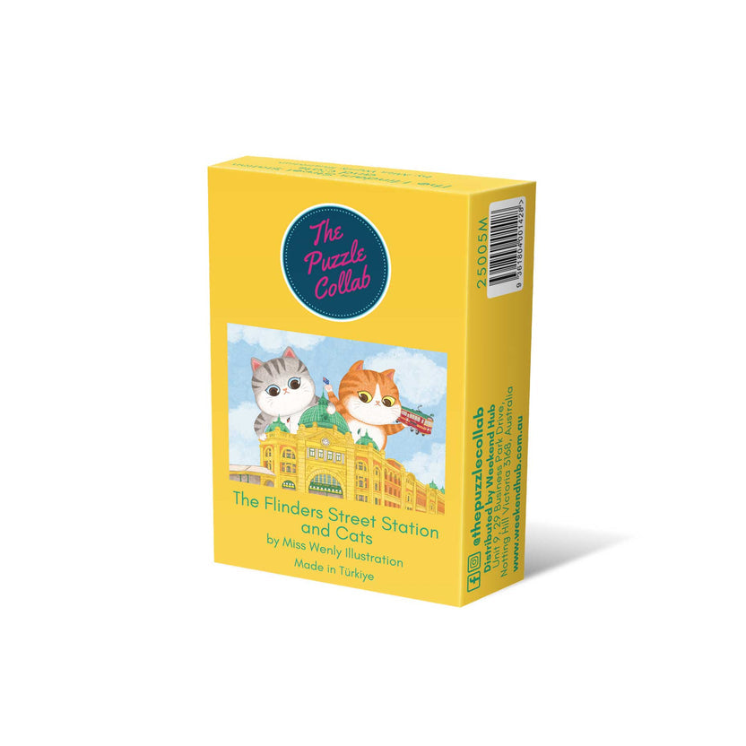 The Flinders Street Station and Cats Micro Puzzle – 99 Pieces
