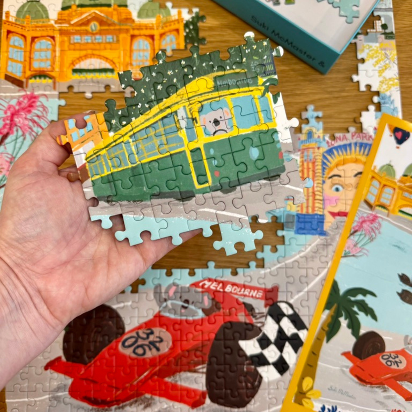 Melbourne Grand Prix 500 Piece Puzzle