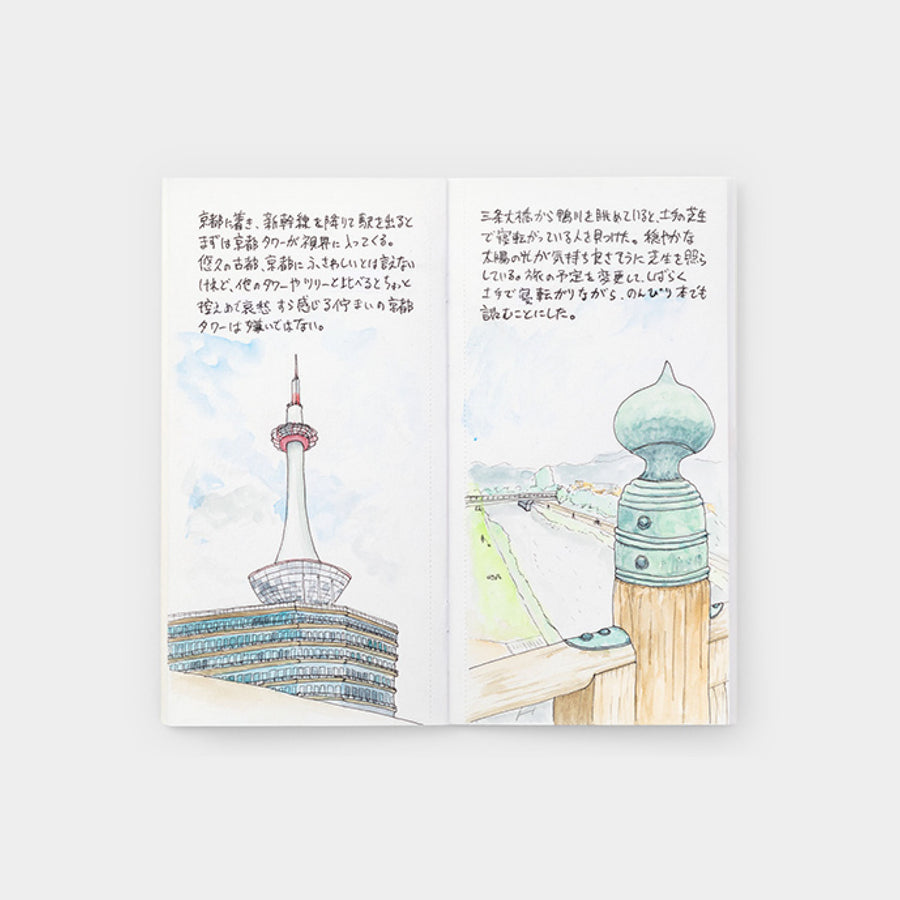 TRAVELER'S notebook Refill Regular Size 027 Watercolour Paper