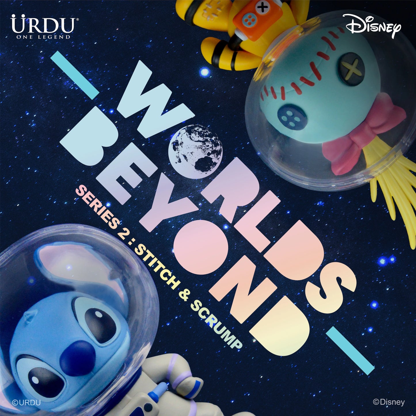 Disney Worlds Beyond Blind Box Series 2 - Stitch & Scrump (Box)