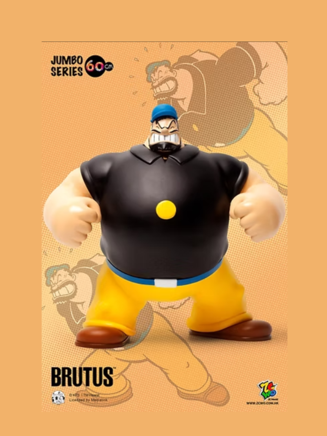 Brutus Popeye 90th Anniversary Vinyl Figure 60cm