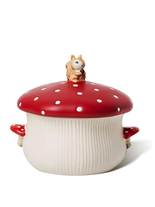 Mushroom Soup Bowl with Lid