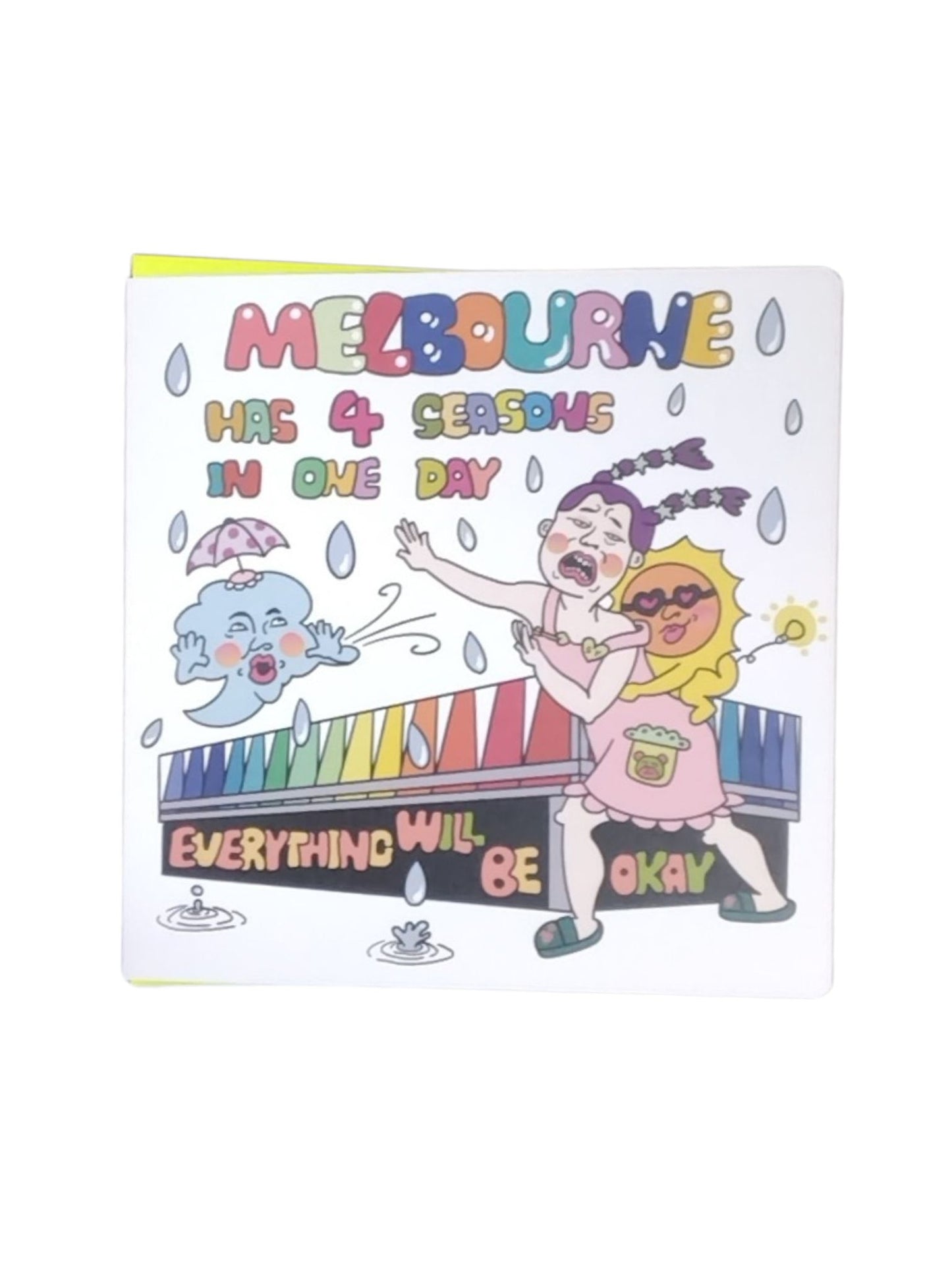 Melbourne Card - Melbourne has 4 Seasons in one day