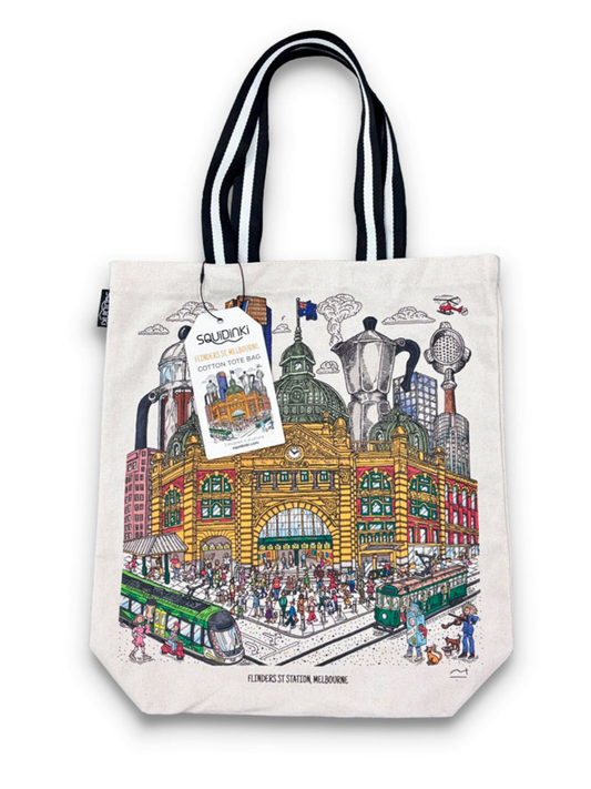 Melbourne Cotton Tote Bag (Colour)
