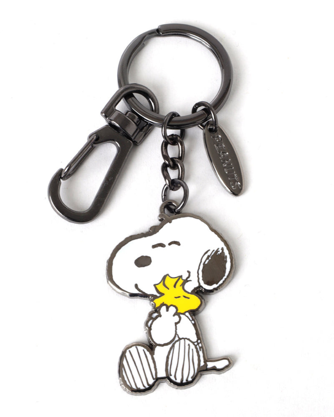 Snoopy Hugging Woodstock Keychain